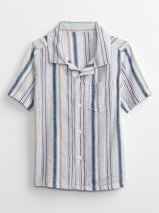 babyGap Linen Vacay Shirt | Gap Factory