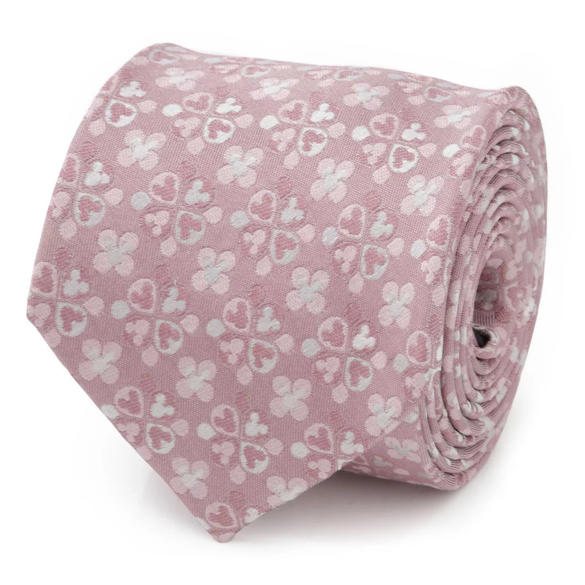 Mickey Mouse Silhouette Blossom Pink Men's Tie | Kohl's