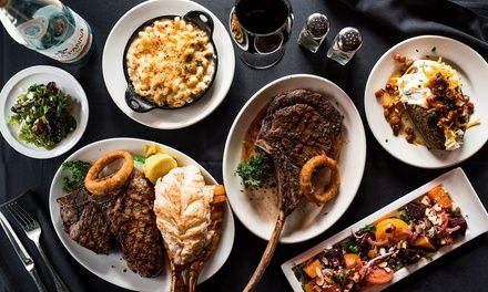 $75 for $100 Toward Food and Drink for Carryout or Dine-In When Available from Chicago Chop House | Groupon
