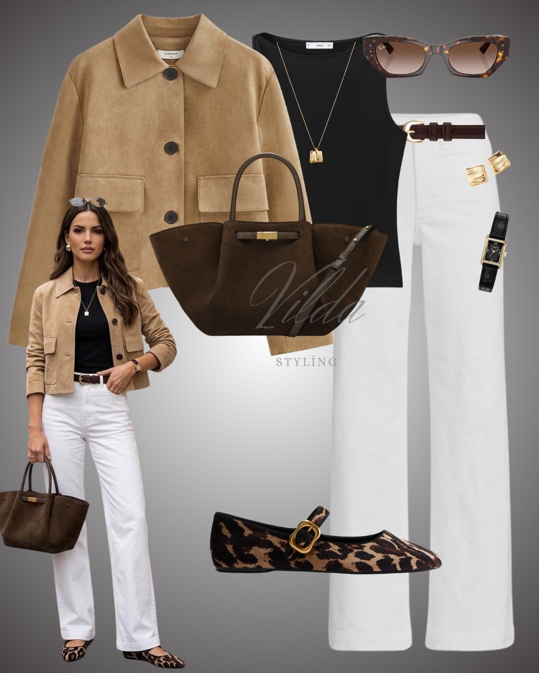 Elevate your everyday style with this chic, neutral-toned ensemble that perfectly balances sophistication and comfort. This look is all about texture and timeless silhouettes. #QuietLuxury #NeutralStyle #MinimalistFashion 

#LTKspring #LTKstyletip #LTKeurope