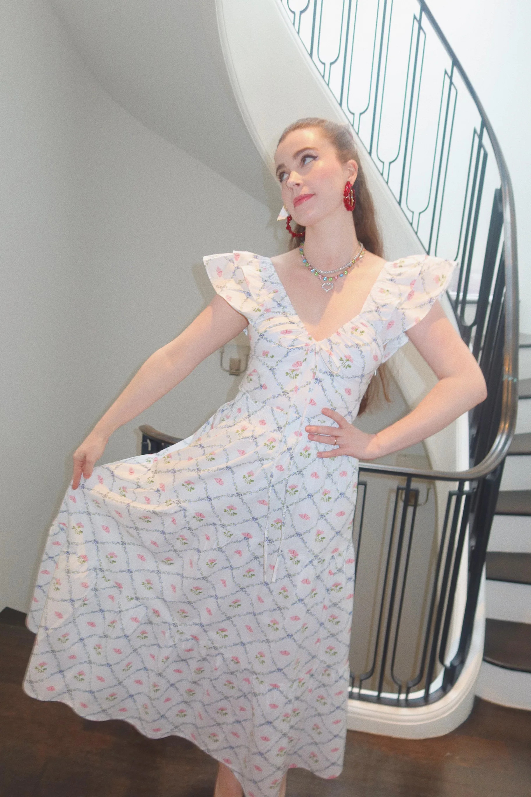 The Zuri Top - White Eyelet | Hill House Home US