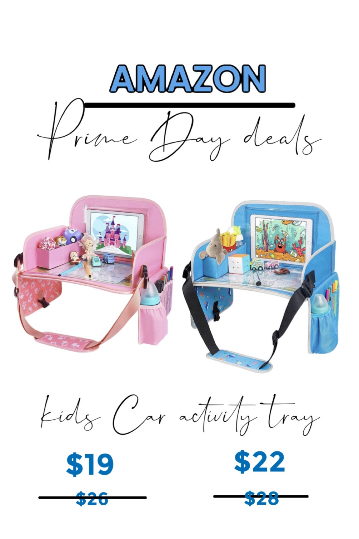 Amazon prime day deal - kids car activity tray - summer vacation - travel tray 

#LTKkids #LTKtravel #LTKxPrimeDay