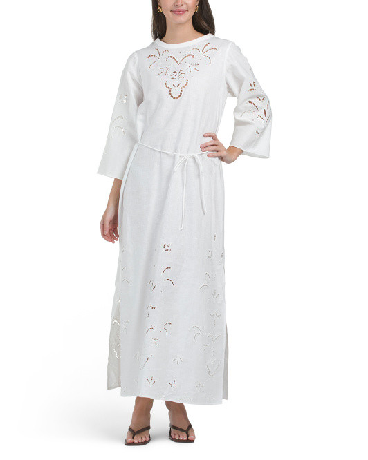 Linen Blend Athena Maxi Dress | TJ Maxx