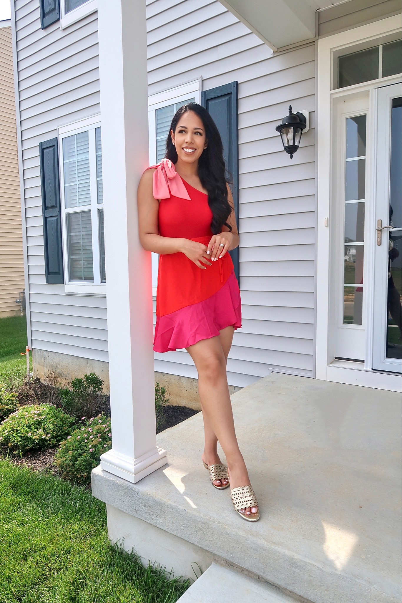 Favorite look  @summersalt ❤️ I love one piece swimsuits and this one with the bow shoulder is everything! @summersalt pieces are beyond flattering, supportive and super comfortable. To shop click the link in my bio and use code “SALE30” for 30% off and my code “SHARANJS10” for $10 off! #summersalt  #SummersaltJetsetters 

#LTKswim #LTKFind #LTKsalealert