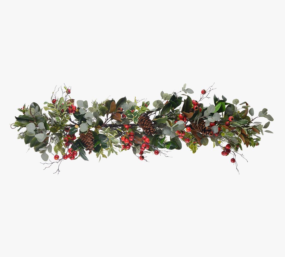 Holiday Deluxe Garland, 5' | Pottery Barn (US)