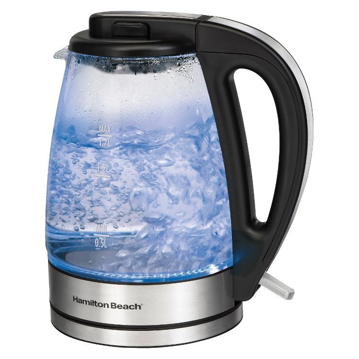 Hamilton Beach 1.7L Illuminated Glass Kettle - 40869 | Target