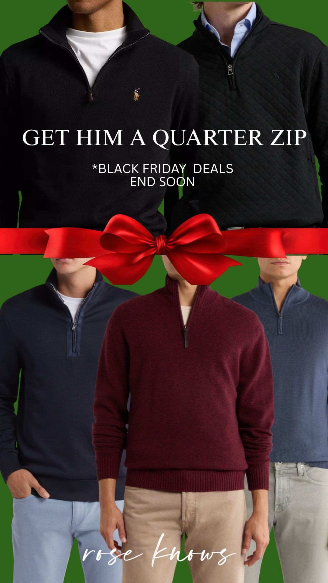 Guys love quarter zips! It’s a fact - look it up lol 
Men’s gifts 
Polo Ralph Lauren and more 

#LTKGiftGuide #LTKSaleAlert #LTKCyberWeek