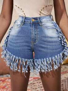 Women's Sexy Street Fashion Casual Versatile Elegant Party Festival Holiday Fringe Design Ela... | SHEIN