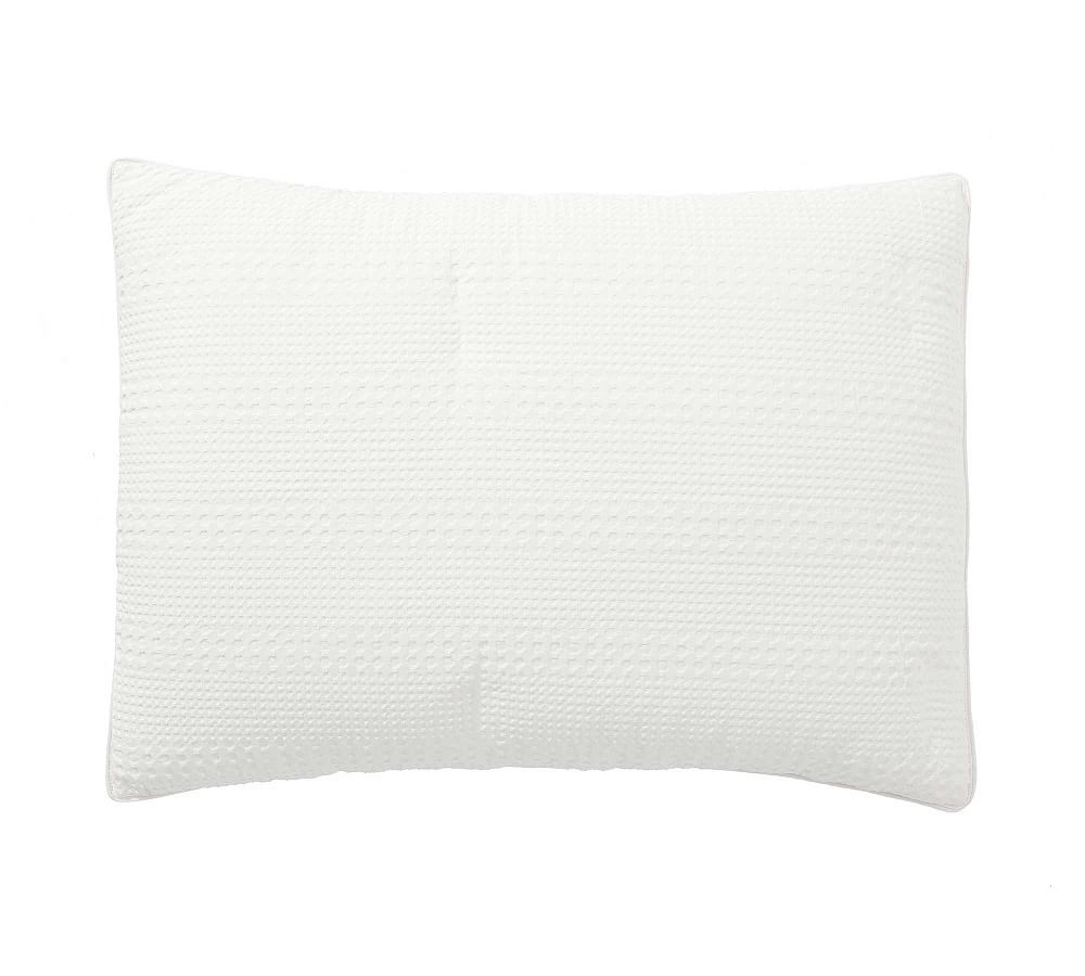 Honeycomb Cotton Comforter Sham | Pottery Barn (US)
