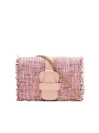 Micro-Chain Crossbody Tweed Bag | Banana Republic US