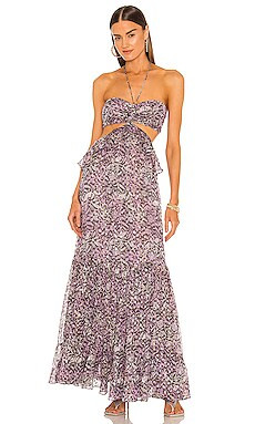 ROCOCO SAND Kian Maxi Dress in Lilac from Revolve.com | Revolve Clothing (Global)