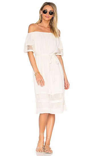 Tularosa Marty Midi in Creme | Revolve Clothing (Global)