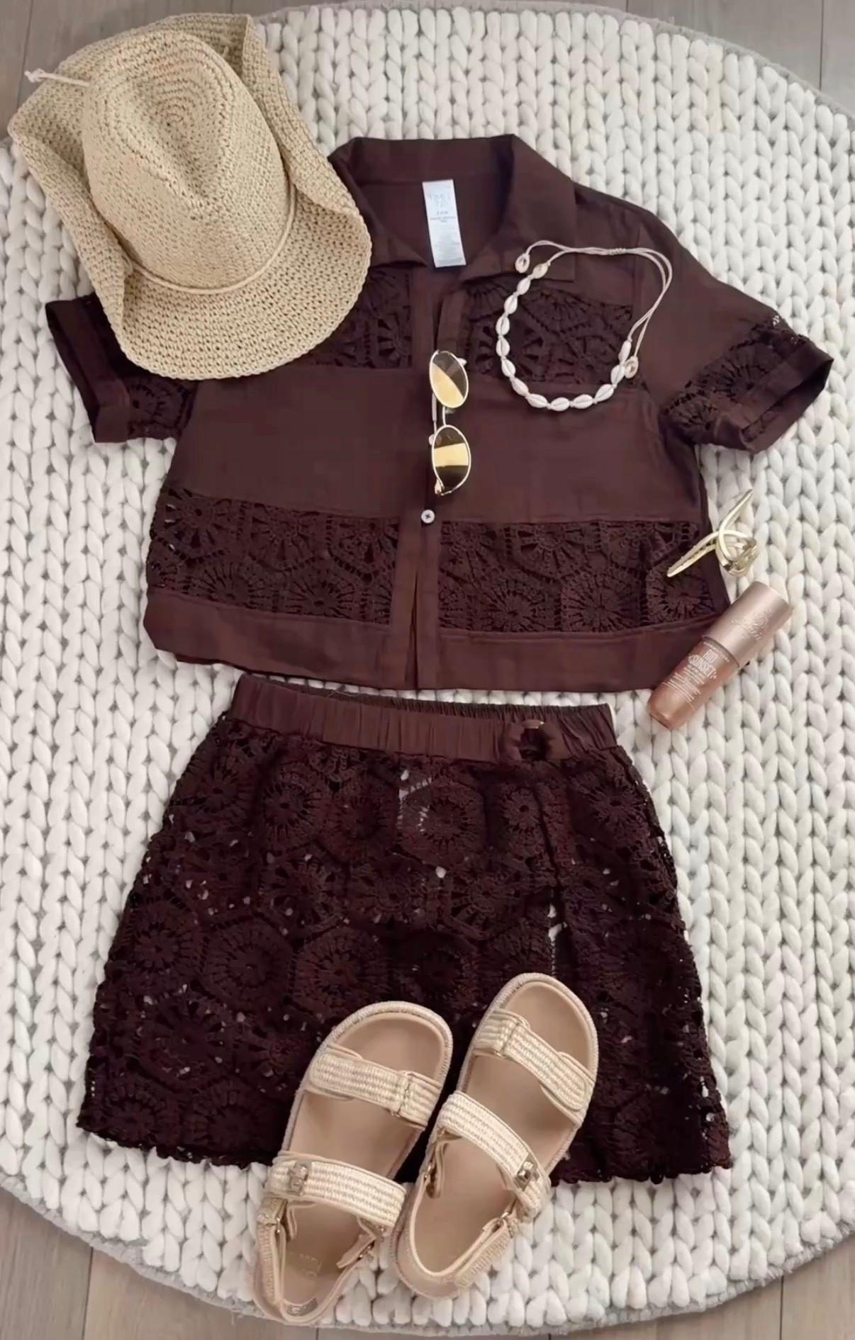 🤍 Swim Cover up Outfit Inspo — looks like it came from Zara but it’s Walmart 

#LTKTravel #LTKSwim