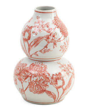 10in Ceramic Floral Vase | Home | Marshalls | Marshalls