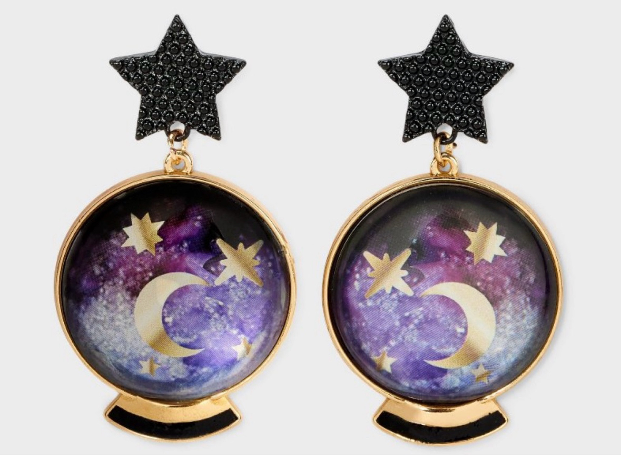 Halloween star moon earrings 

#LTKHalloween #LTKSeasonal