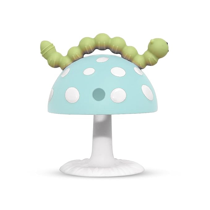 RaZbaby Chompy Grip Teether for Infant & Baby 3M+ Silicone Teething Toy with Suction Base and Mul... | Amazon (US)