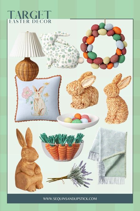 This Target Easter decor is perfect for adding a sweet touch to your home this spring.

#LTKSeasonal #LTKhome #LTKfindsunder100