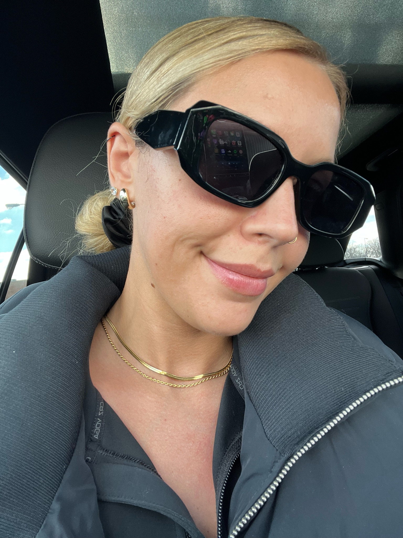 look from this weekend. I need a sunglasses organizer!!

Couldn’t link the exact necklaces & the puffer is only available in white currently!

Amazon fashion
Amazon women’s fashion
Amazon sunglasses
Amazon women’s sunglasses
Amazon sweatshirt
Amazon CRZ yoga sweatshirt
Lululemon
Women’s Abercrombie ypb 
Abercrombie YPB puffer
Women’s fashion
Upper 20’s fashion
Lower 30’s fashion 

#LTKStyleTip #LTKGiftGuide #LTKActive