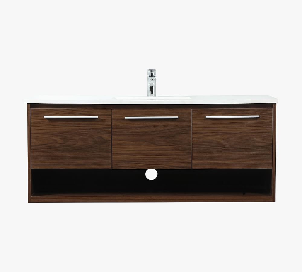 Roman 48" Single Sink Floating Vanity | Pottery Barn (US)