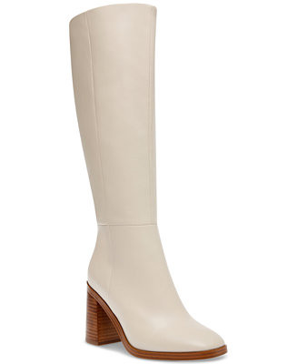 Women's Flapper Knee-High Block-Heel Dress Boots | Macy's
