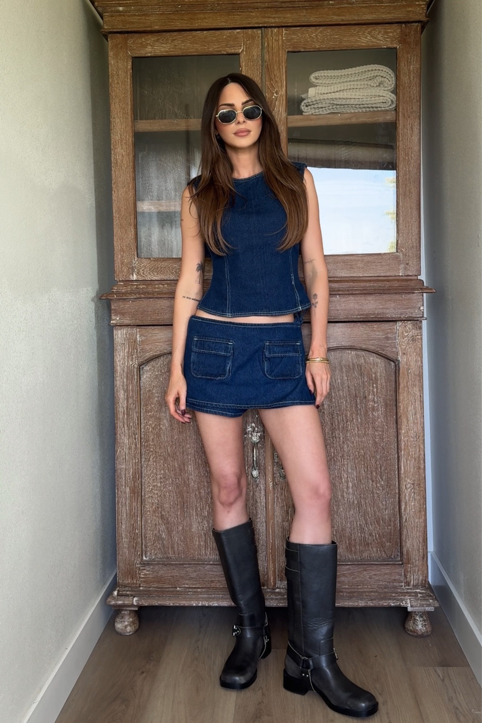 cutest denim on denim set for summer 💙

Discount code: JOSI