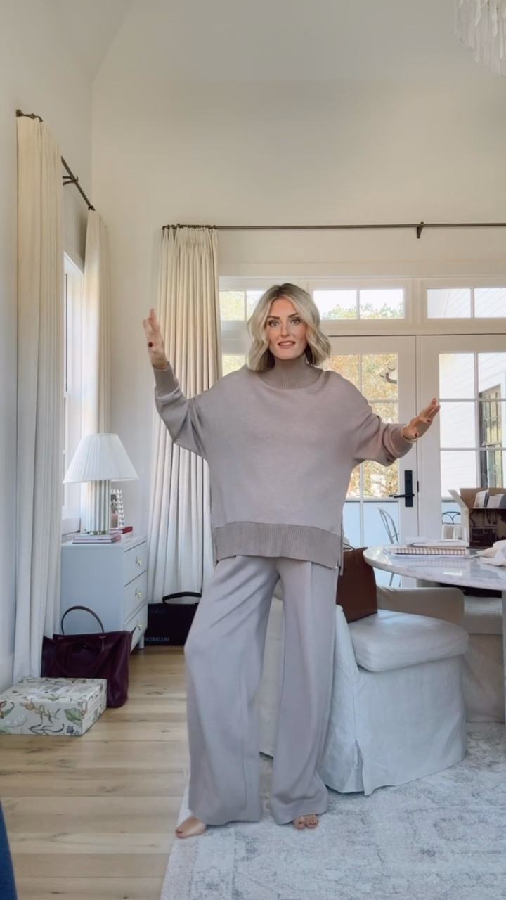 My favorite colorway from Varley! This set can be worn year round! So comfy for loungewear, traveling, running errands, etc.! Wearing size small in the pullover & size medium in the pants. 

Loverly Grey, Varley, loungewear, lounge set, matching set, travel outfit ideas, gift guide, gift ideas 

#LTKTravel #LTKGiftGuide #LTKStyleTip