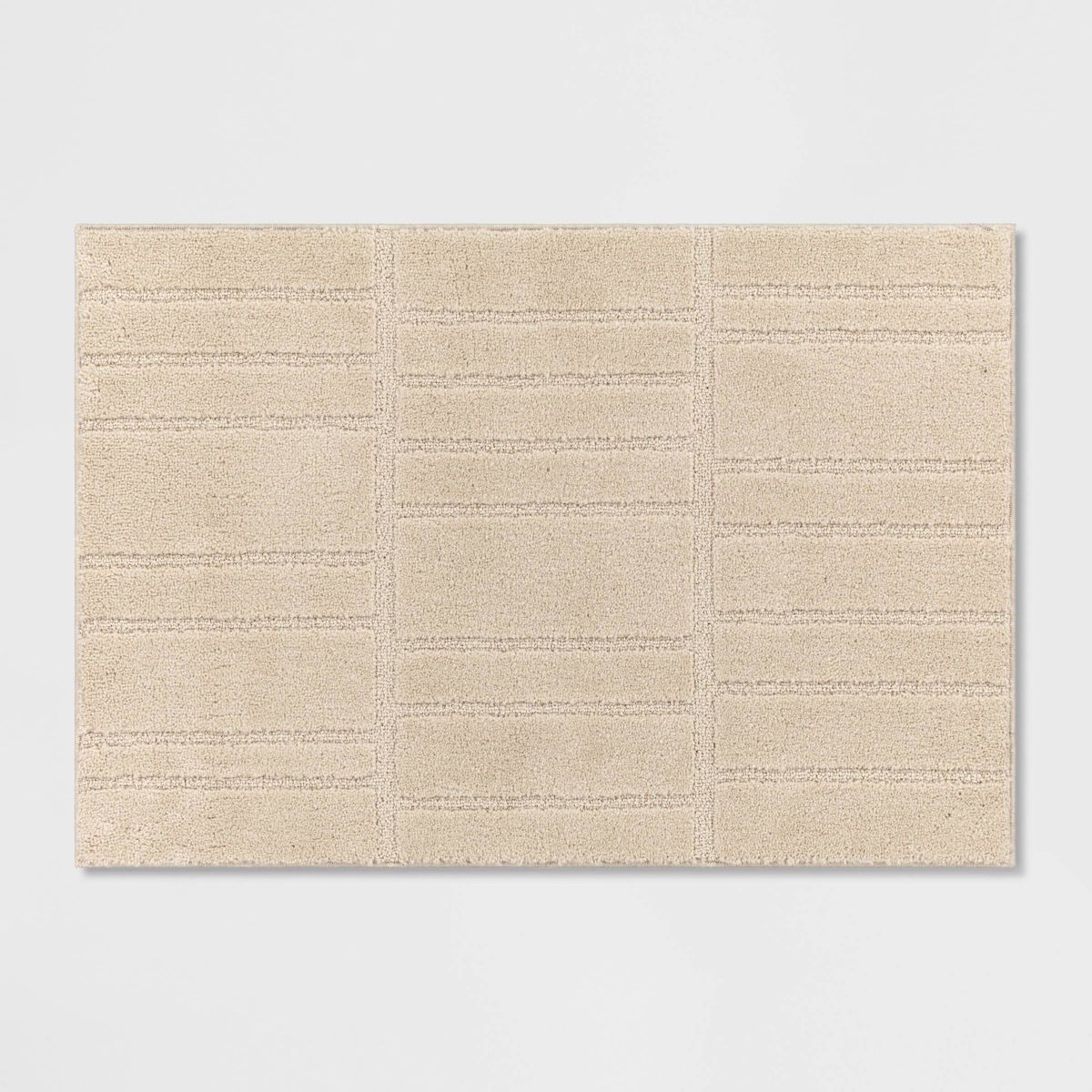 2'6"x3'8" Washable Uneven Blocks Accent Rug - Threshold™ | Target