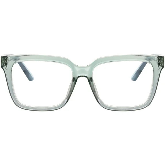 Flower Womens Blue Light Blocking Square Computer Glasses, Crystal Mint Gradient, FLBR5008 Alyssu... | Walmart (US)