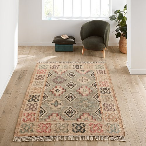 Kaliny Jute and Cotton Distressed Kilim Rug | La Redoute (UK)