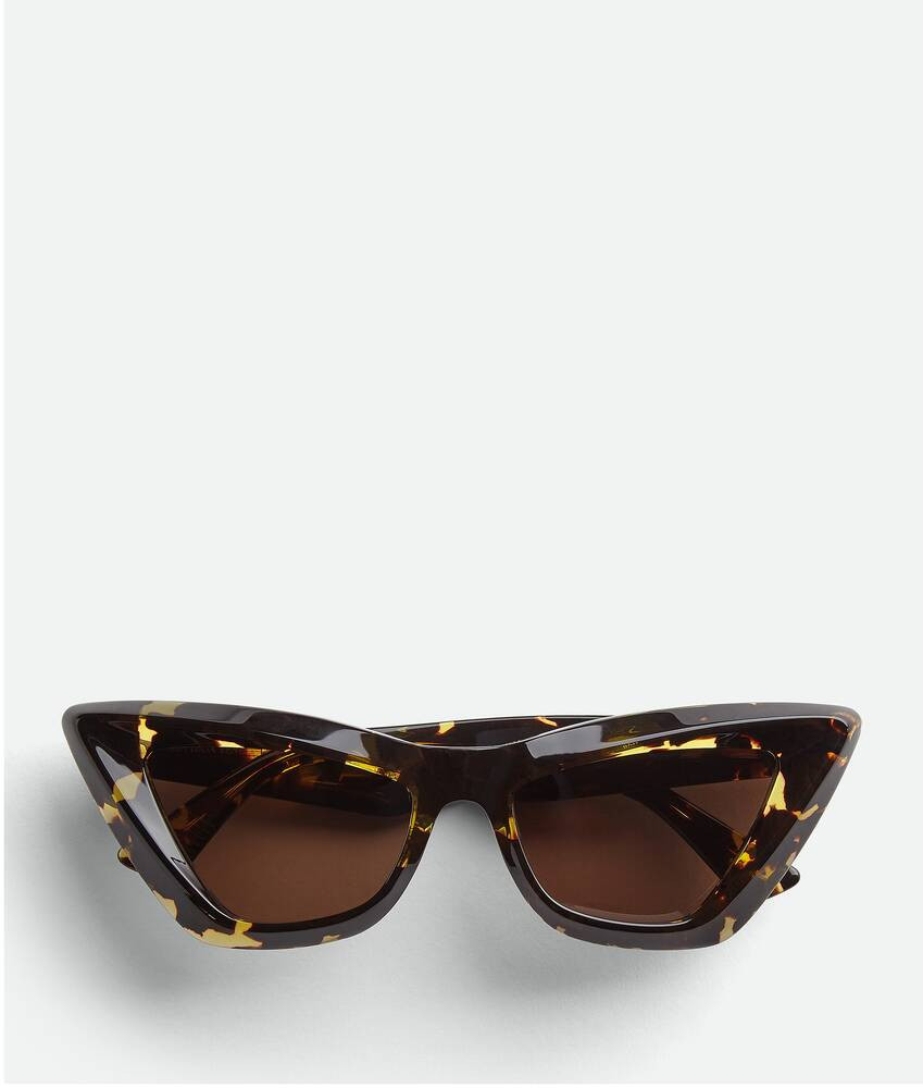 Angle Acetate Pointed Cat Eye Sunglasses | Bottega Veneta