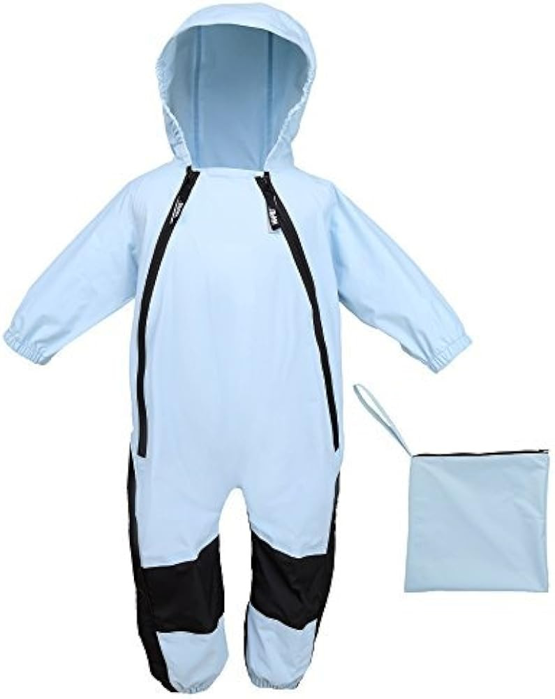 HAPIU Kids Toddler Rain Suit Muddy Buddy Waterproof Coverall,Original | Amazon (US)
