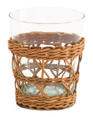 4x4.5 Rattan Cage Tumbler | Drinkware | Marshalls | Marshalls