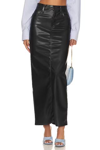 X Revolve The Mid Rise Faux Leather Column Skirt
                    
                    MOTHER | Revolve Clothing (Global)