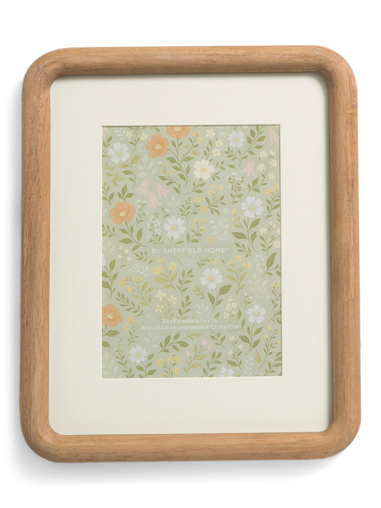 8x10 Matted Down To 5x7 Wood Tabletop Picture Frame | TJ Maxx