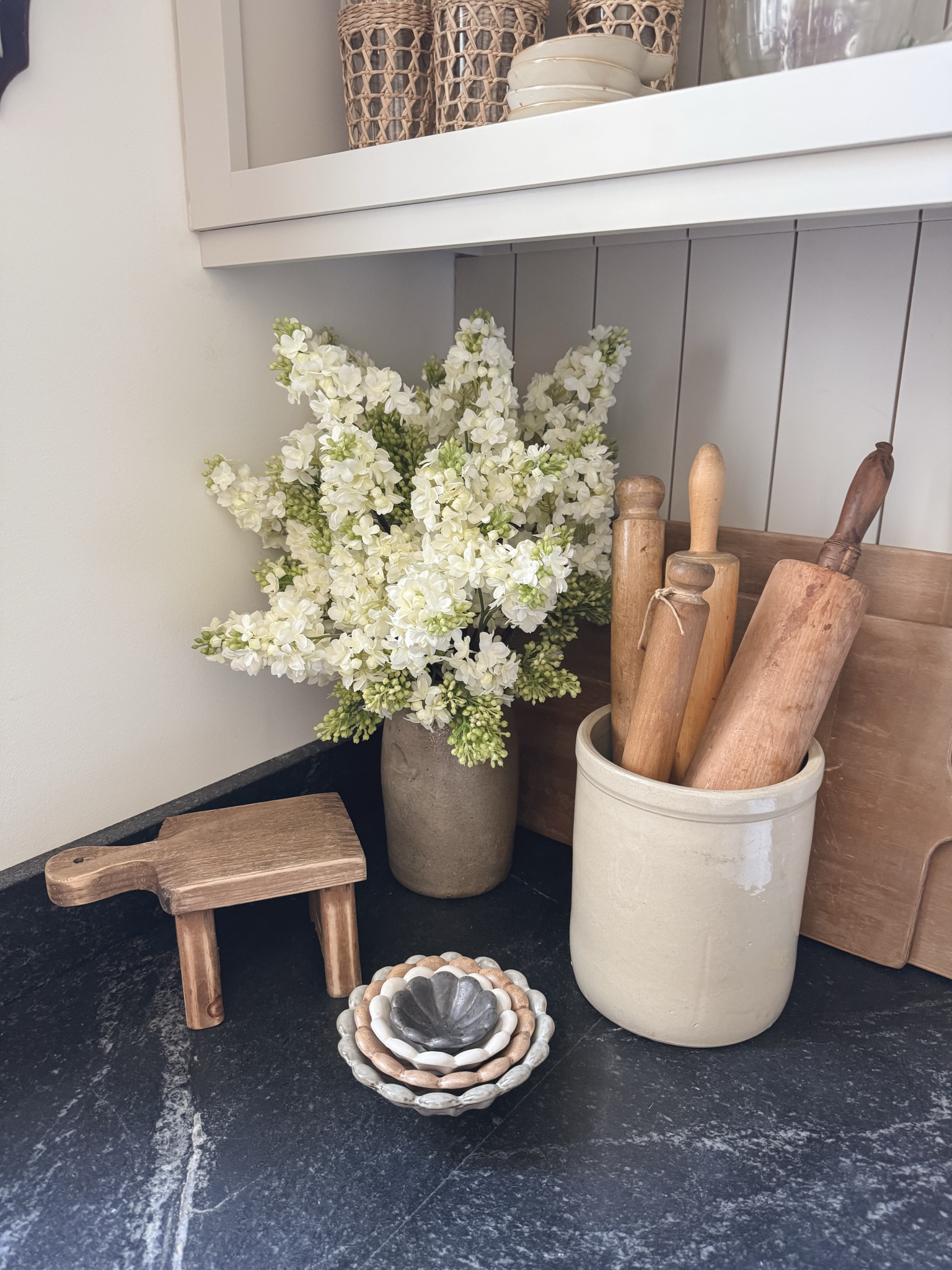 Butlers pantry counter styling. 

#LTKHome