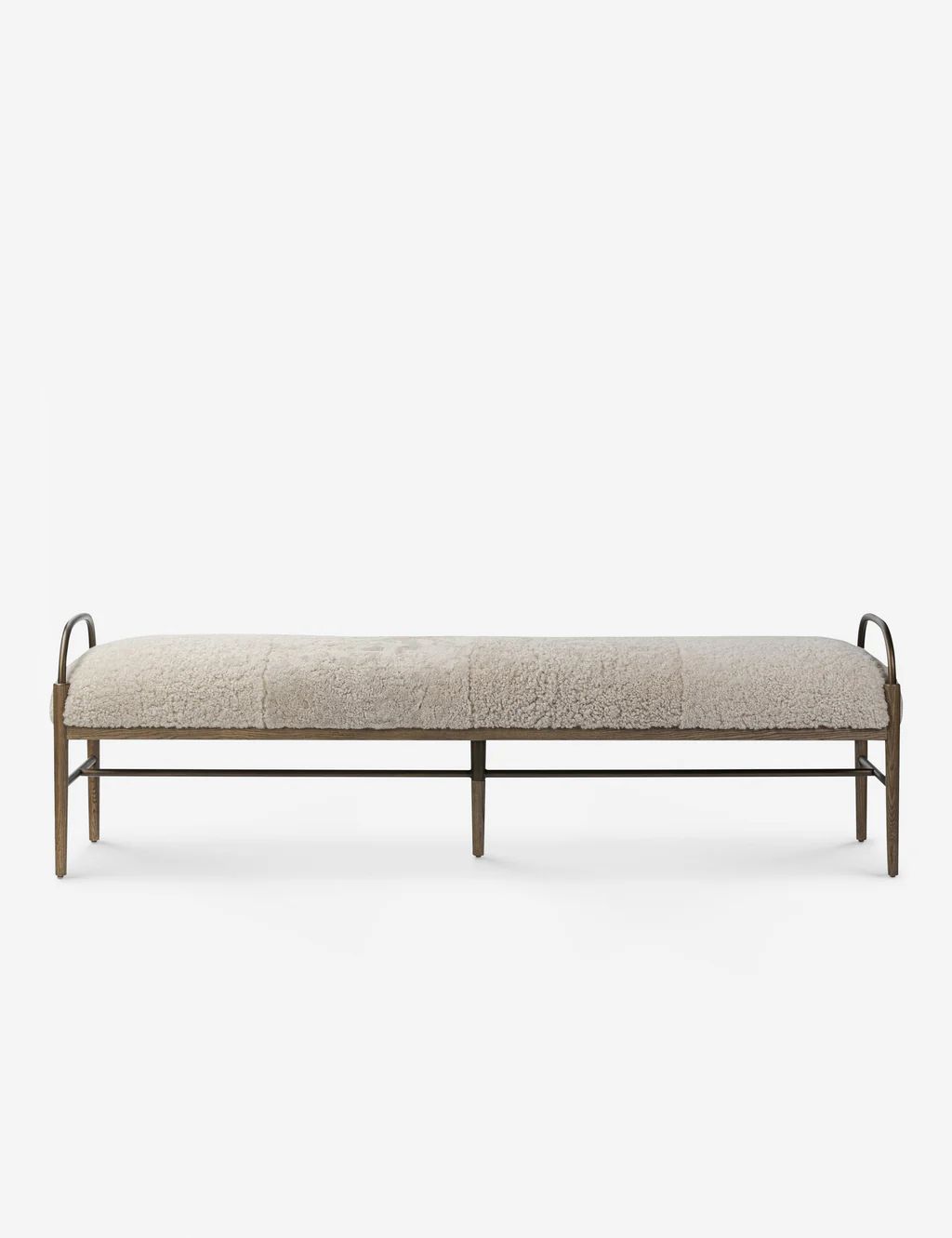 Demi Bench by Amber Lewis x Four Hands | Lulu and Georgia 