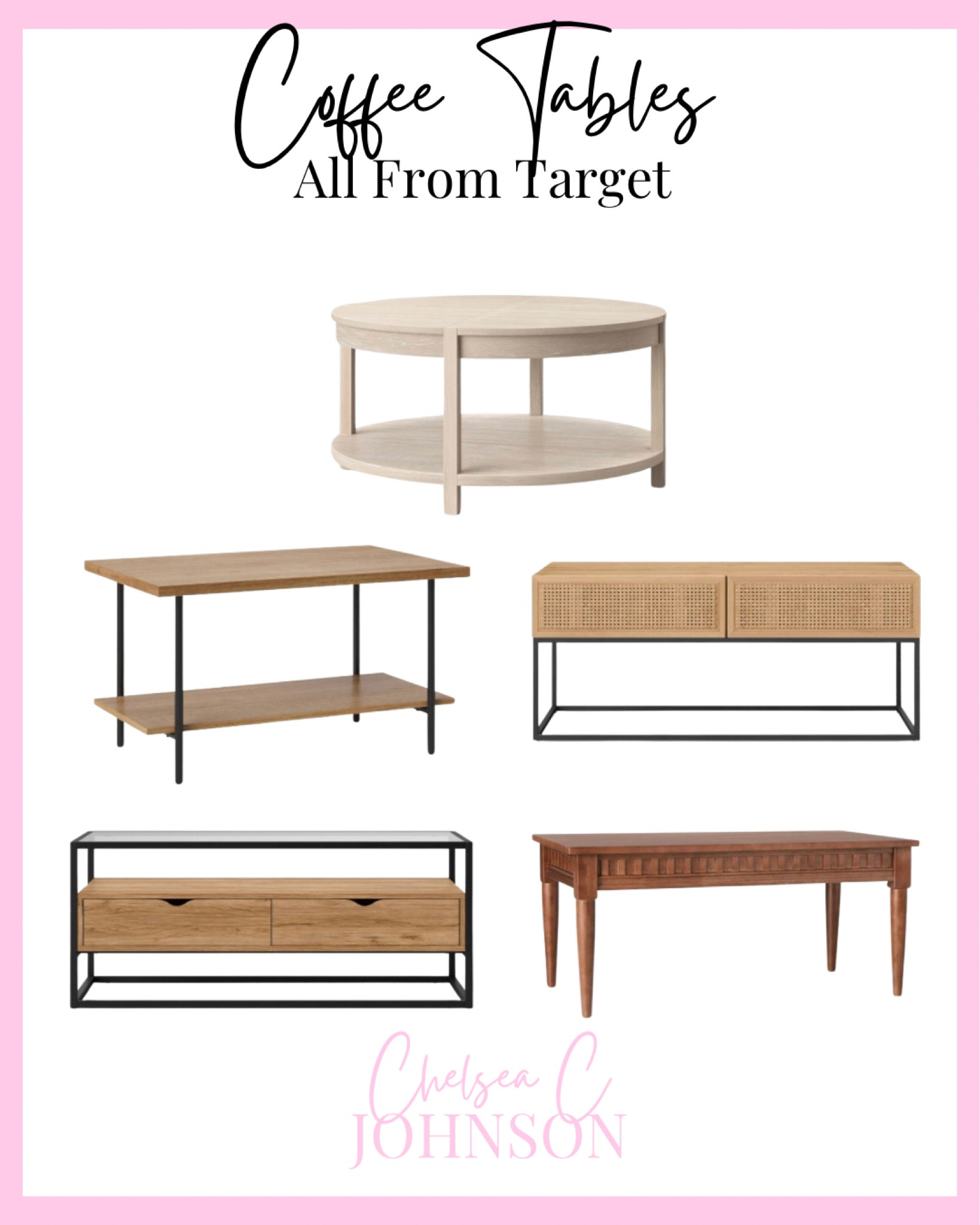 Modern and farmhouse coffee tables


#LTKunder100 #LTKhome #LTKstyletip