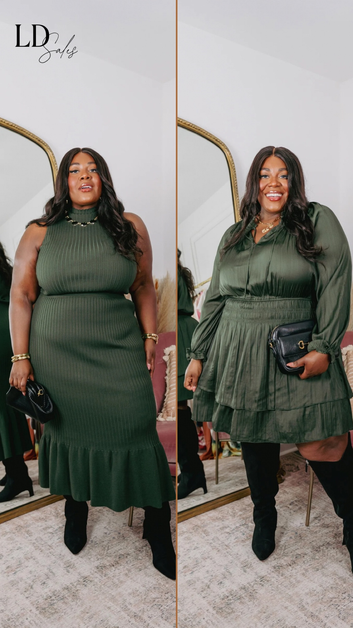 Walmart has been bringing in their fall collection and I already found some pieces I’m wearing all fall long. These two dresses are still in stock and on sale. Run don’t walk as they are literally selling out as I post this! 😳


fall transitional, knit dress, long sleeve dress, green 

#LTKSaleAlert #LTKFallSale #LTKPlusSize