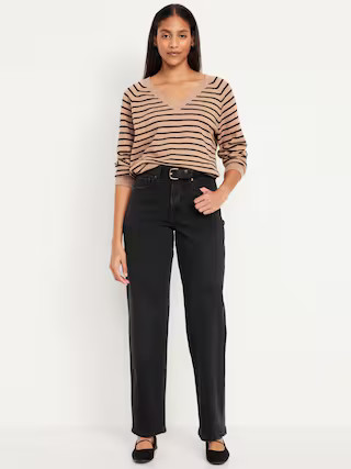 Curvy High-Waisted OG Loose Jeans | Old Navy (US)