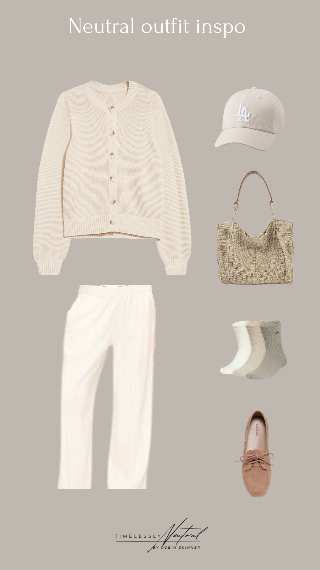 Neutral outfit inspo that’s elegant and affordable 🤍