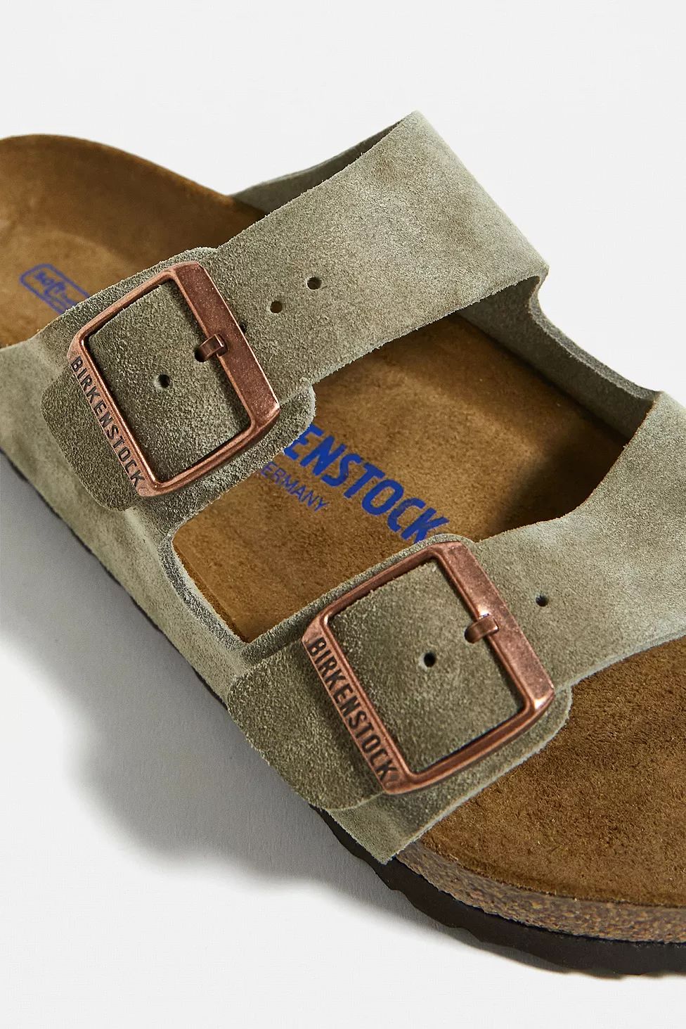 Birkenstock Arizona Taupe Suede Sandals | Urban Outfitters (EU)