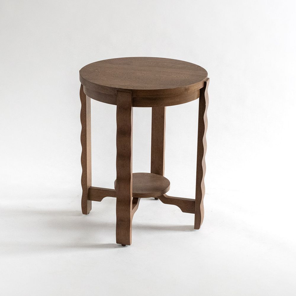 Sawyer Wavy Leg Side Table | GreenRow
