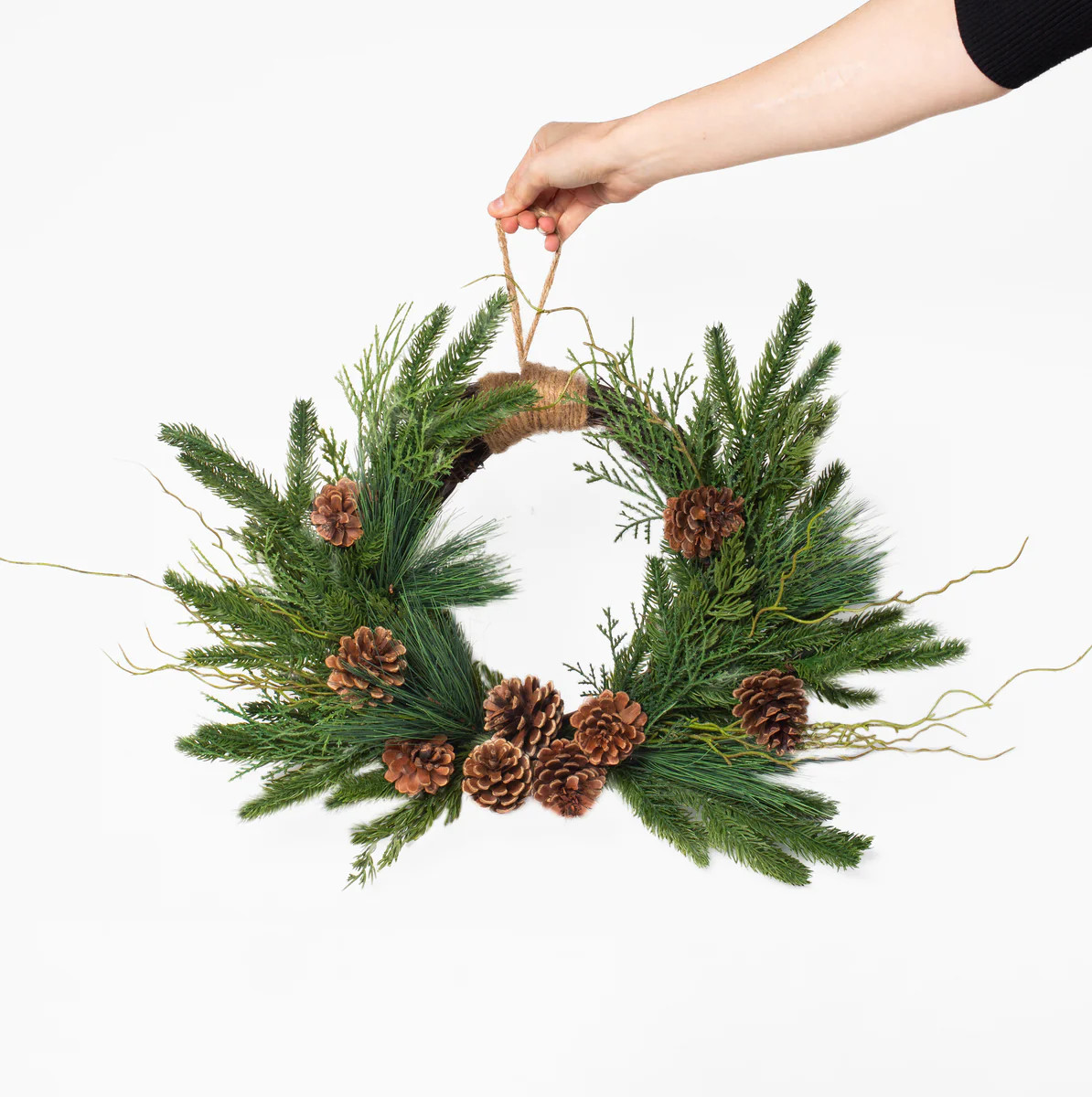 Pinecone Swag Wreath | Stoffer Home