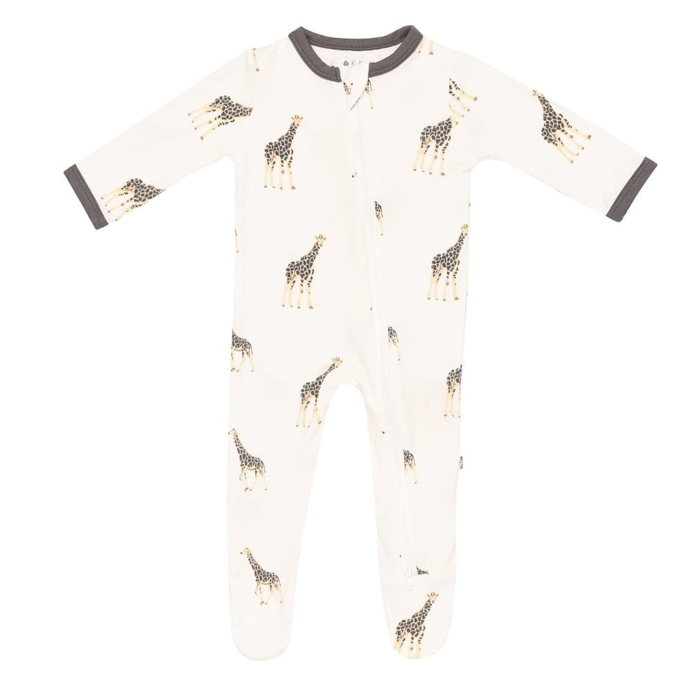 KYTE BABY Unisex Zipper Closure Footies, Rayon Made From Bamboo, 0-24 Months | Amazon (US)