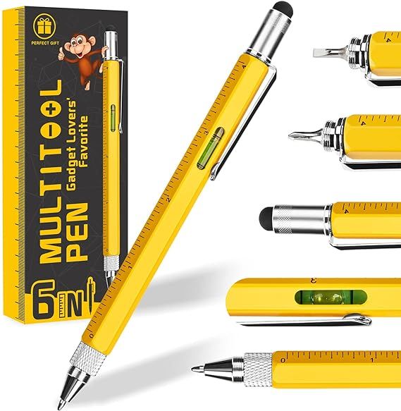 Mens Stocking Stuffers Christmas Gifts for Men, Multitool Pen Tools Cool Gadgets for Men - Stylus... | Amazon (US)