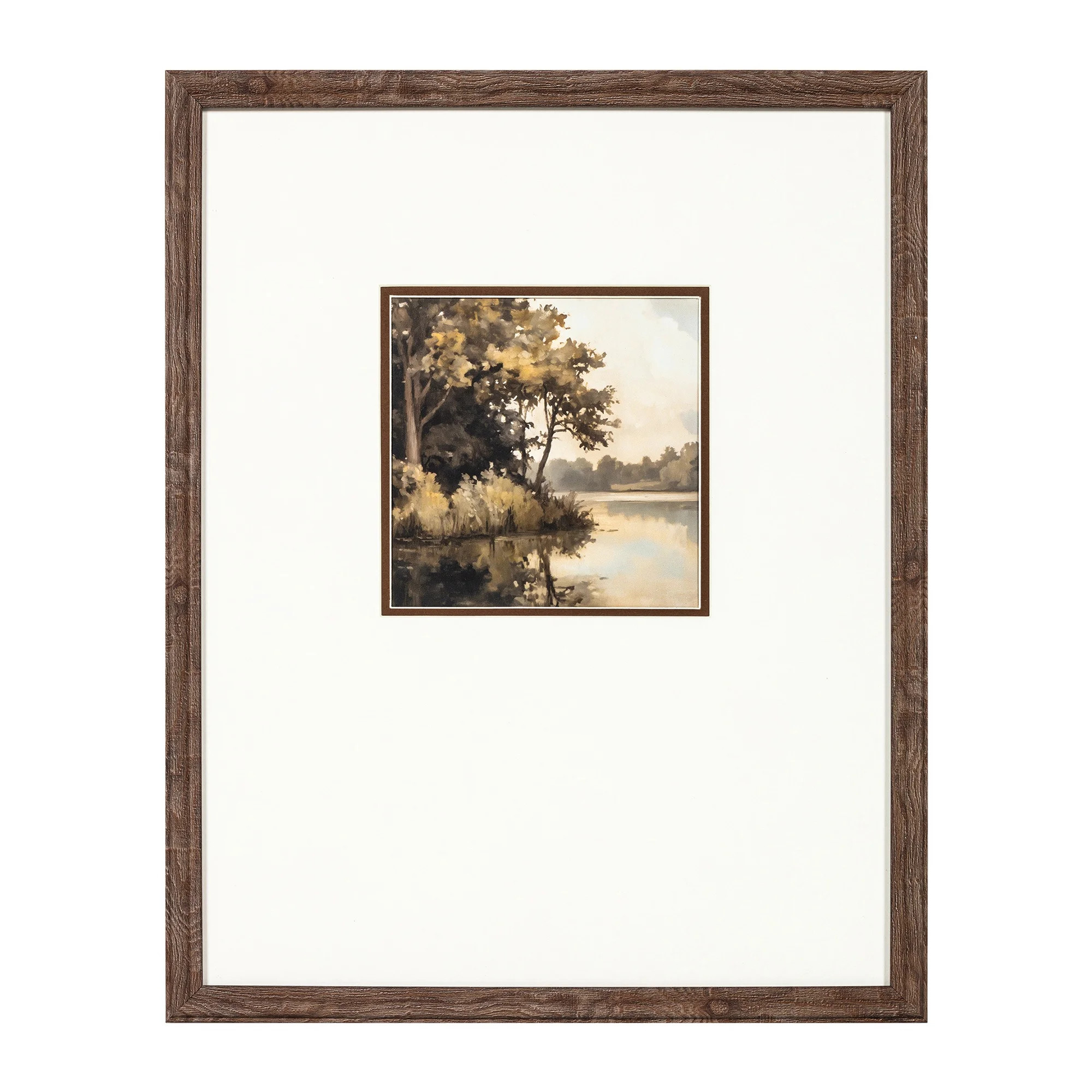My Texas House Bend in the River 16x20 Framed Wall Art - Walmart.com | Walmart (US)