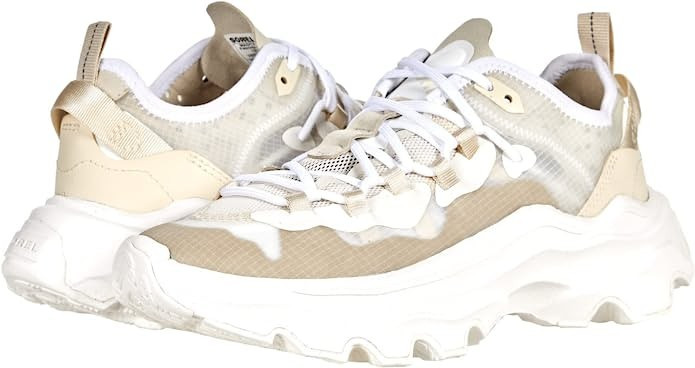 Amazon.com | SOREL WoMen's Kinetic™ Breakthru Tech Lace White/Chalk 9 B - Medium | Fashion Snea... | Amazon (US)