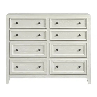 Ilhama 8-Drawer DresserIlhama 54" Wide 8-Drawer Dresser in an Ebony Finish | Wayfair North America