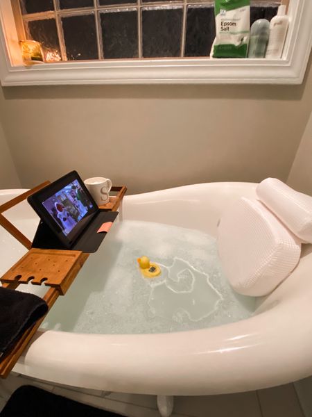 The perfect bath tub set up 😌 

#LTKbump #LTKhome