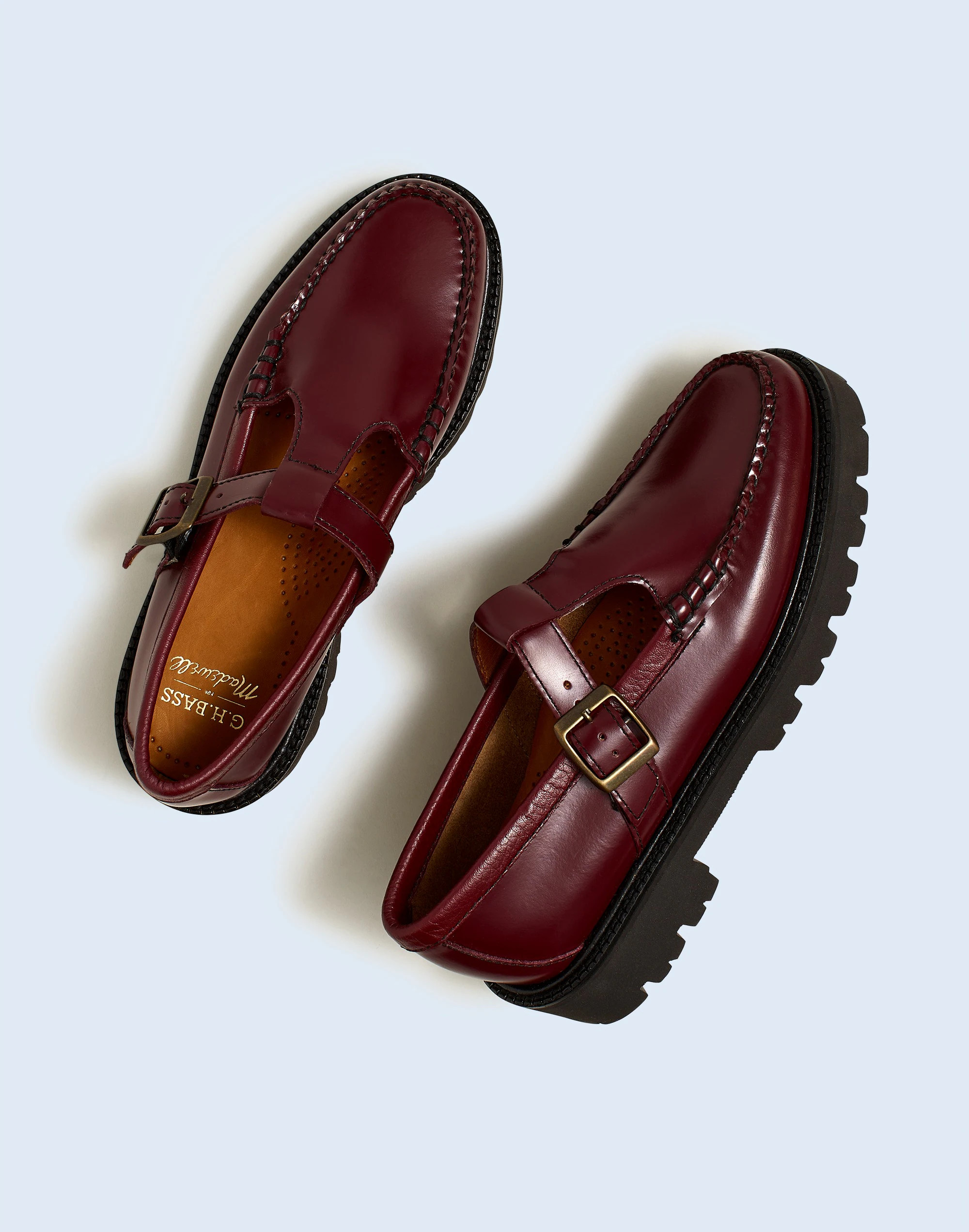 Madewell x G.H.BASS Mary Jane Lug Weejuns® Loafers | Madewell